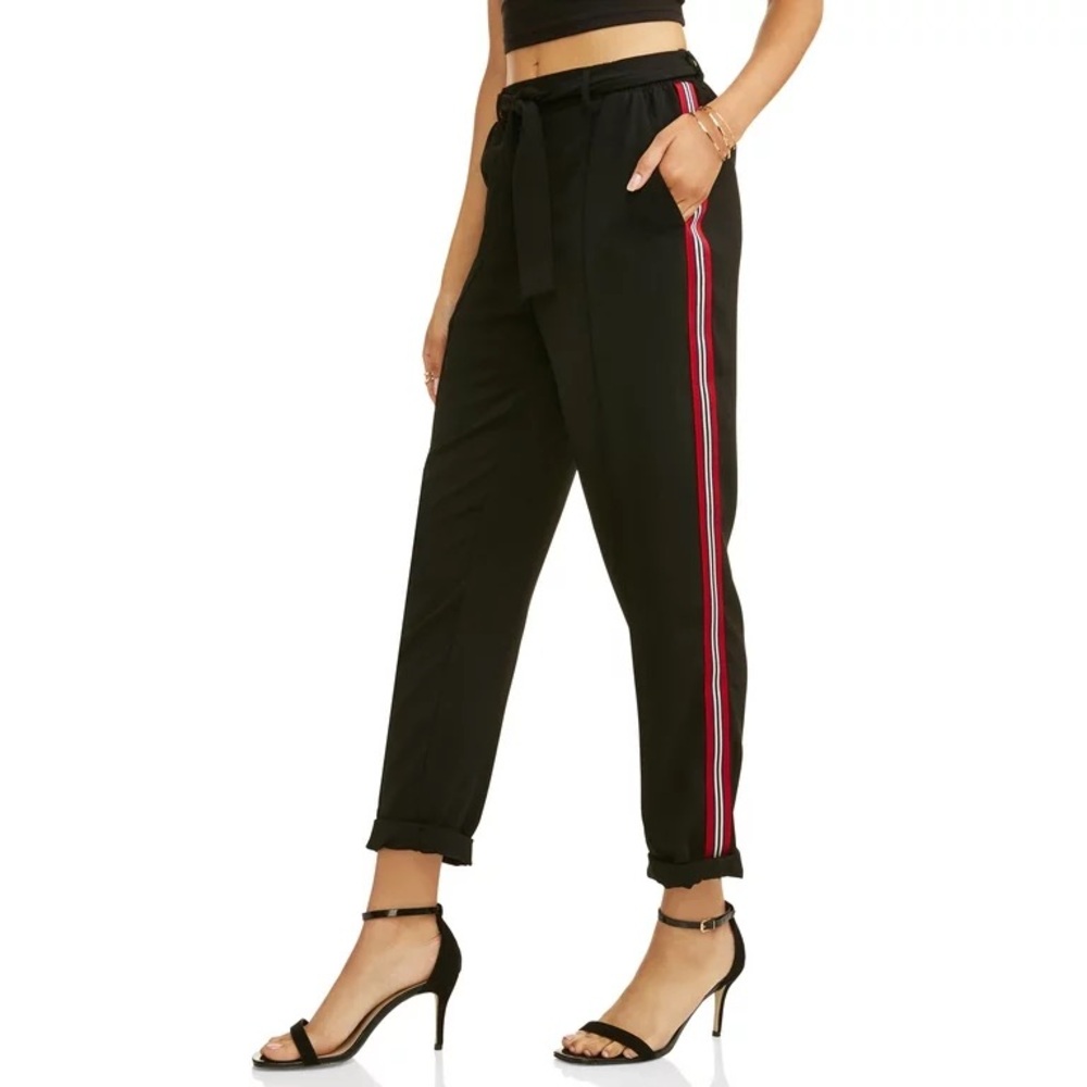 MOVING SALE - Romeo and Juliet Red Stripe Jogger